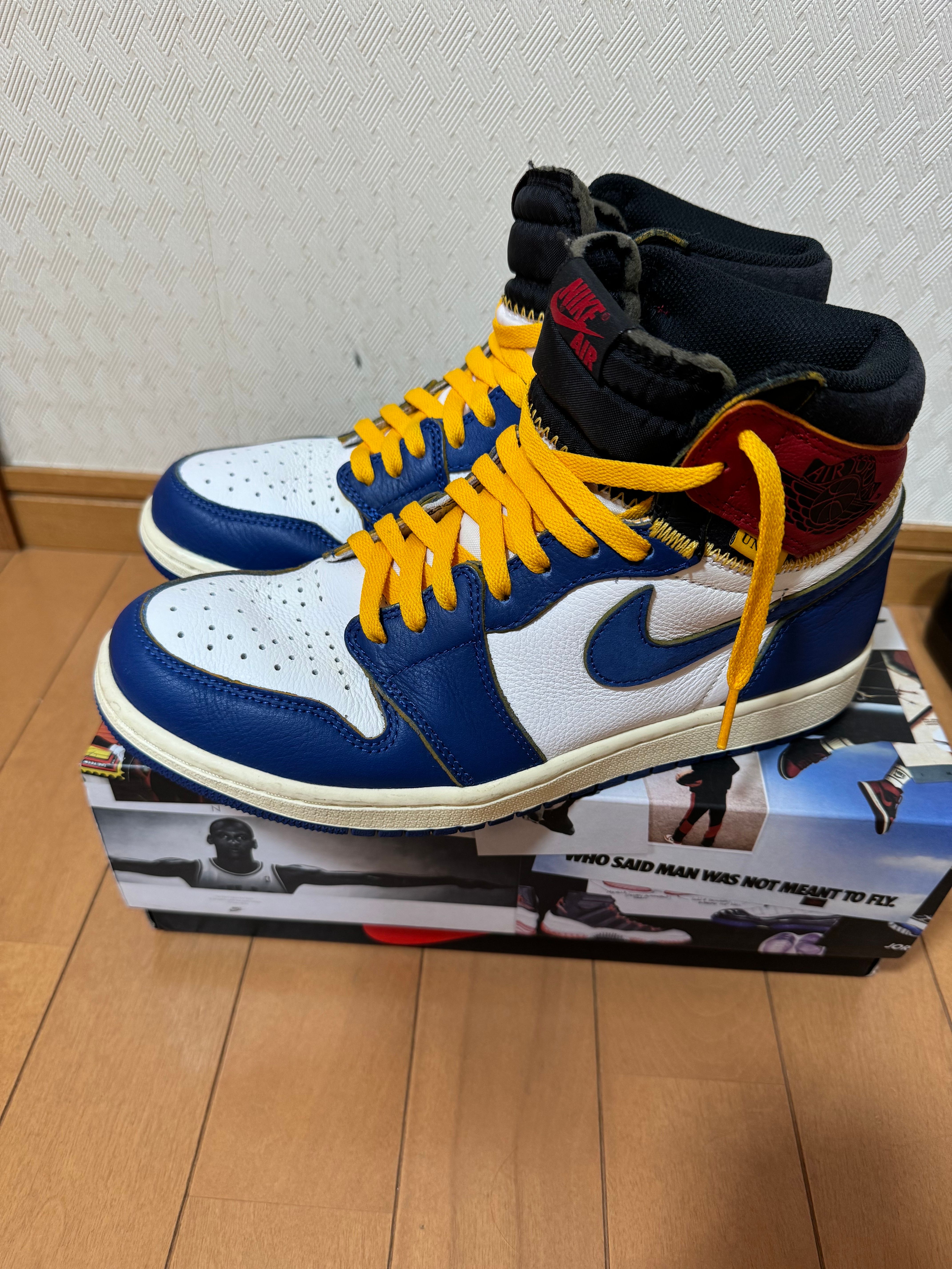 Union × Nike Air Jordan 1 Retro High OG NRG "Storm Blue/Varsity Red"