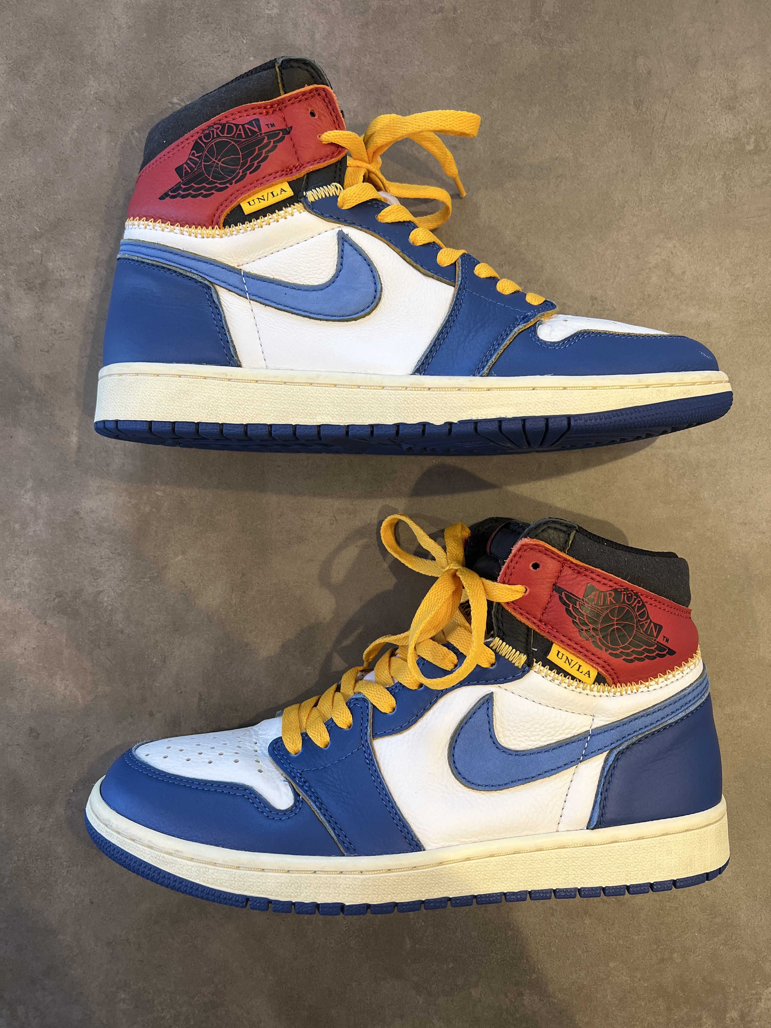 Union × Nike Air Jordan 1 Retro High OG NRG "Storm Blue/Varsity Red"