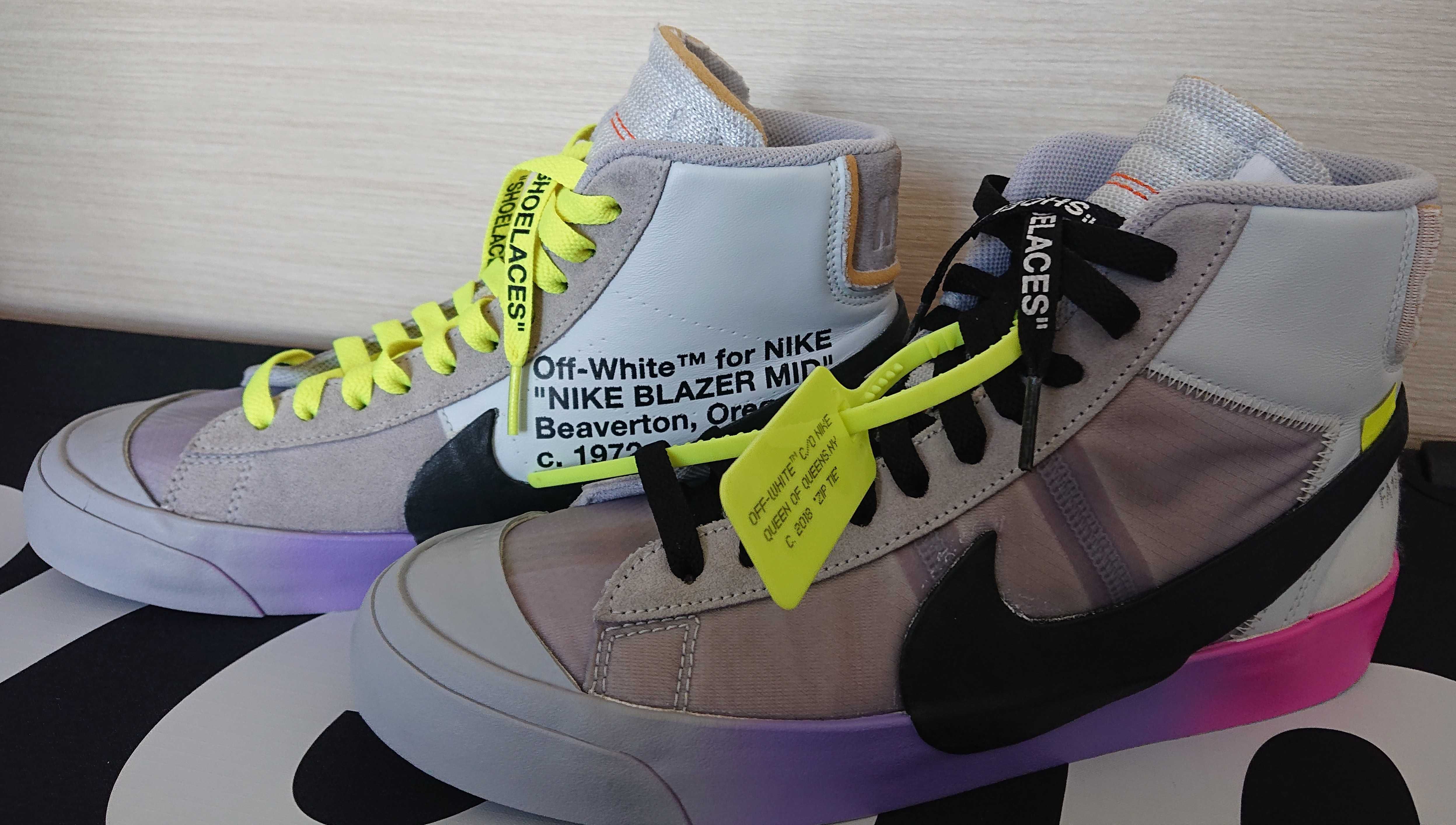 Serena Williams × Off-White ×Nike Blazer Mid "Queen"