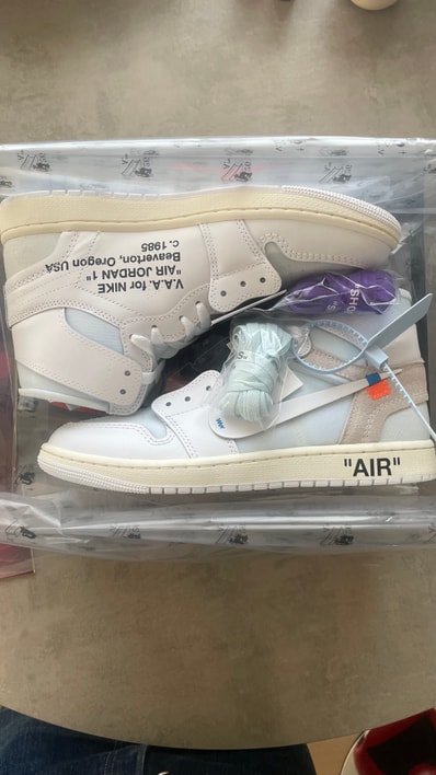 Virgil Abloh Archive (V.A.A.) × Nike Air Jordan 1 Retro High OG "Alaska"