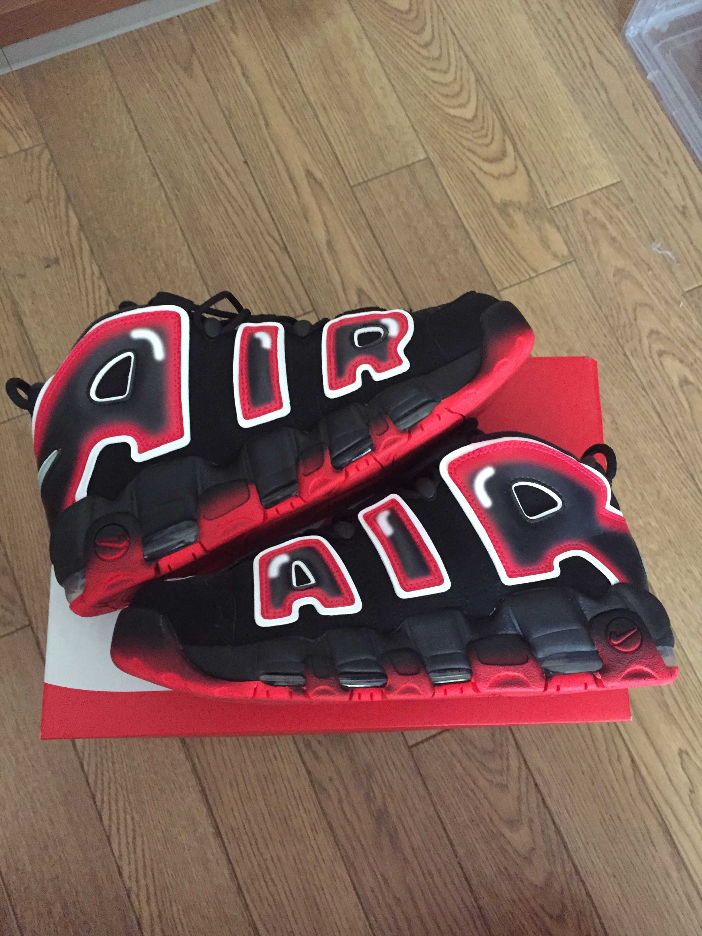 NIKE AIR MORE UPTEMPO "LASER CRIMSON"