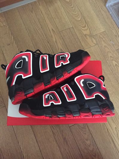 NIKE AIR MORE UPTEMPO "LASER CRIMSON"