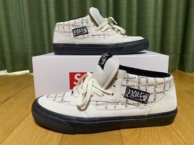 Supreme × Vans Half CAB "White"