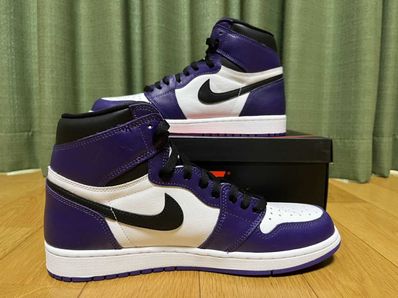 Nike Air Jordan 1 Retro High OG "Court Purple White/Black" (2020)