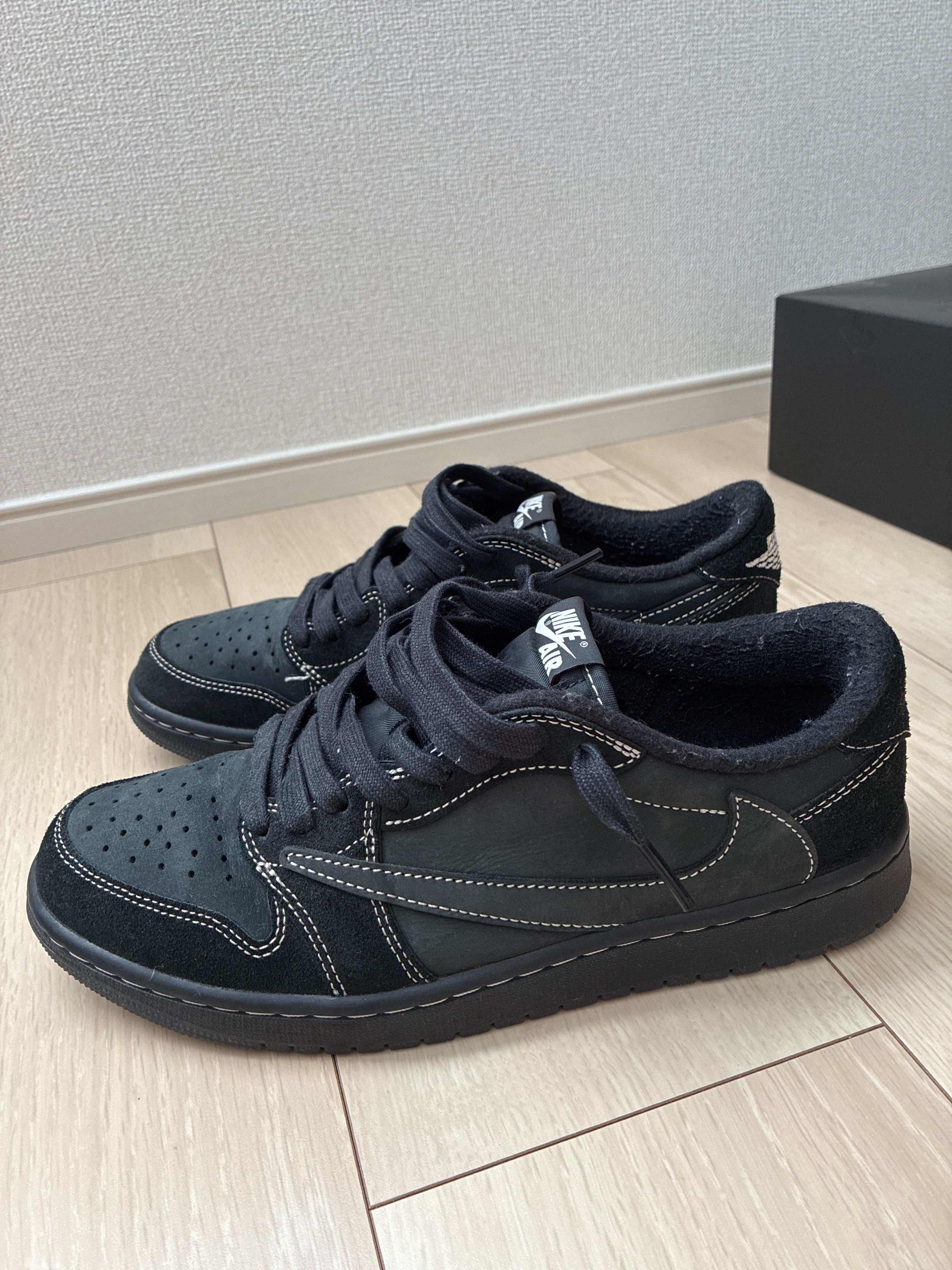 Travis Scott × Nike Air Jordan 1 Low OG SP "Black Phantom"