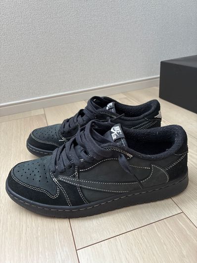 Travis Scott × Nike Air Jordan 1 Low OG SP "Black Phantom"
