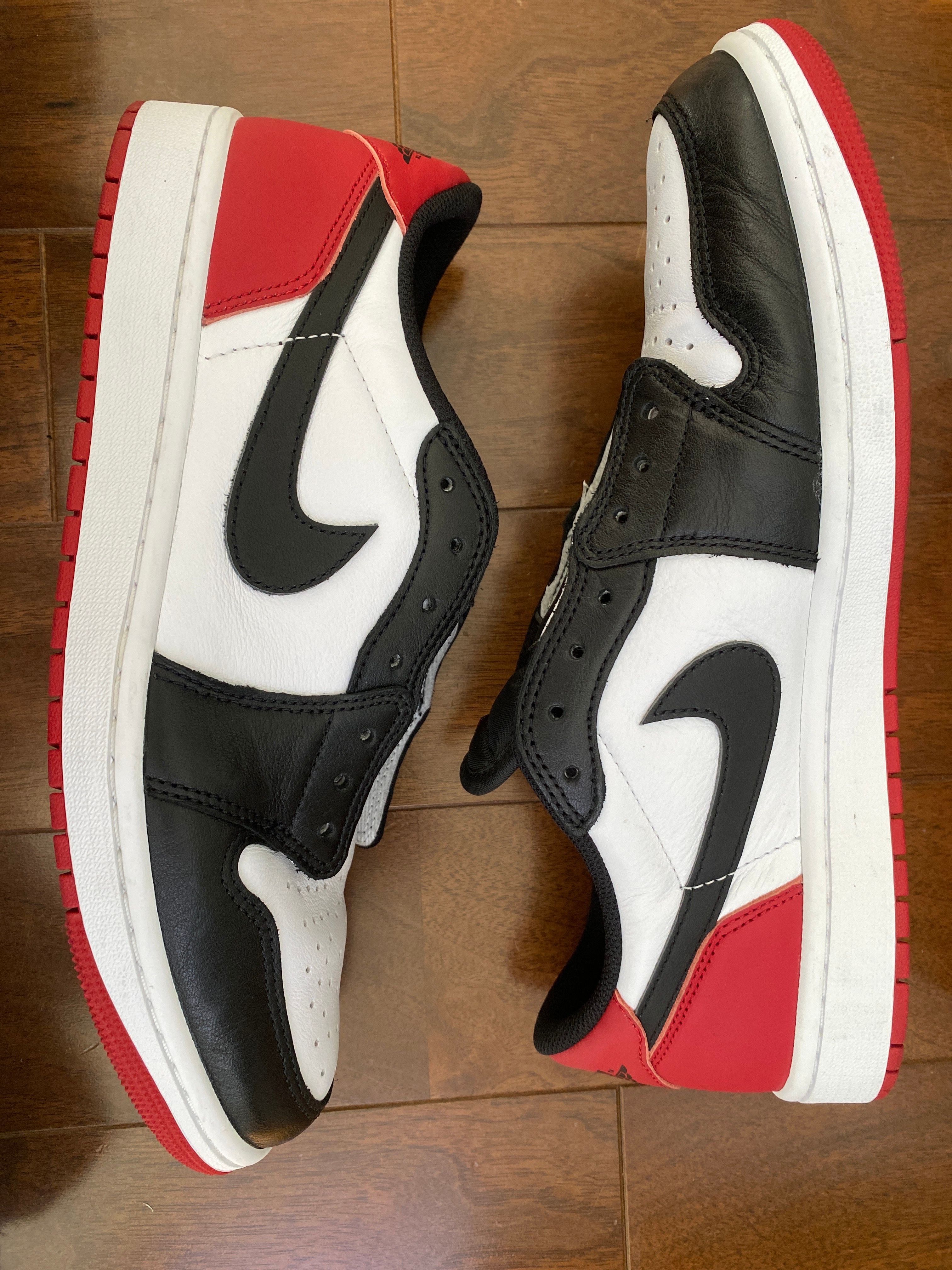 Nike Air Jordan 1 Retro Low OG "Black Toe"
