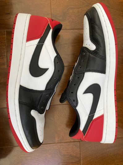 Nike Air Jordan 1 Retro Low OG "Black Toe"