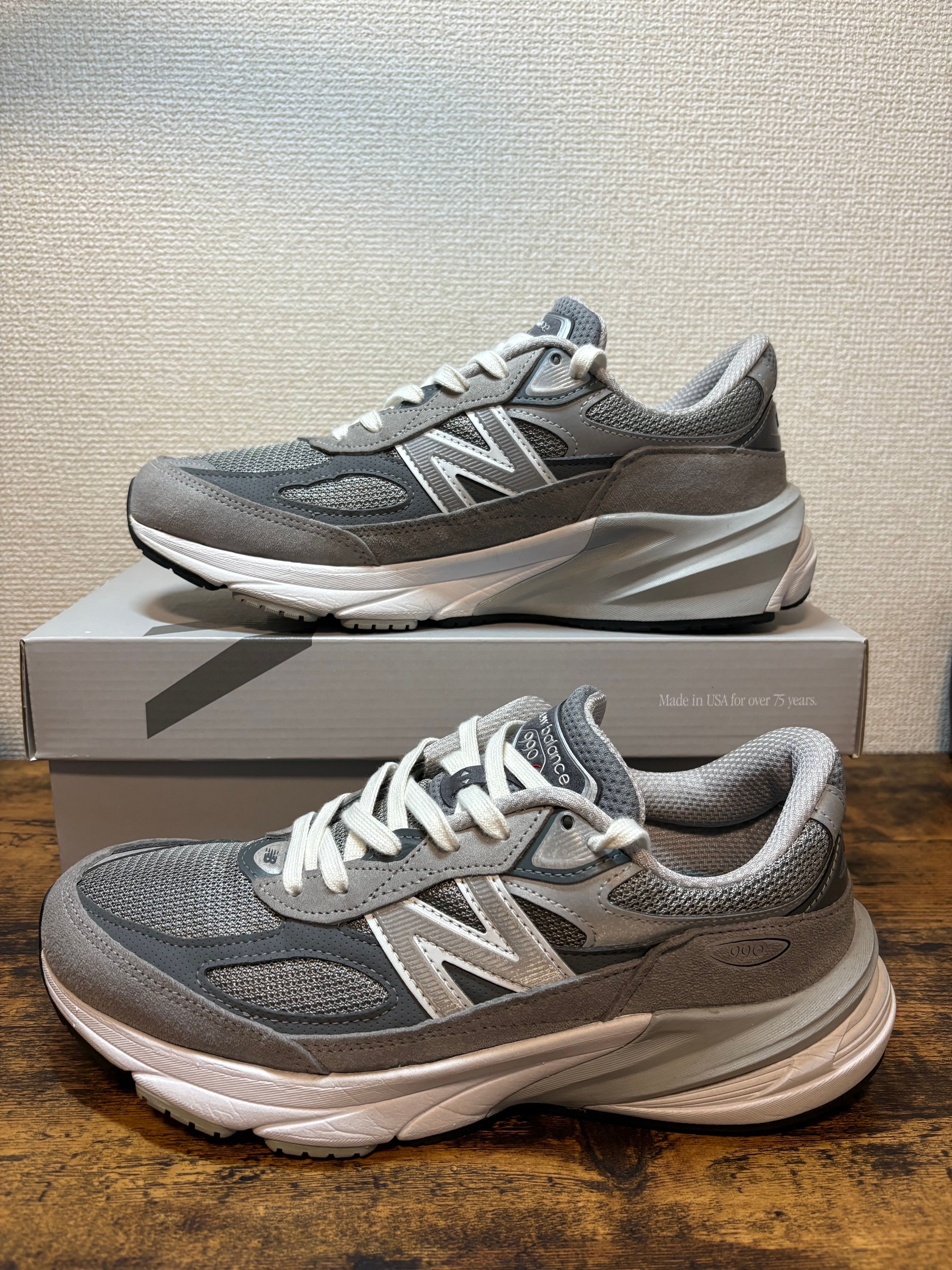 New Balance 990V6 "Gray" (Heel Logo NB)