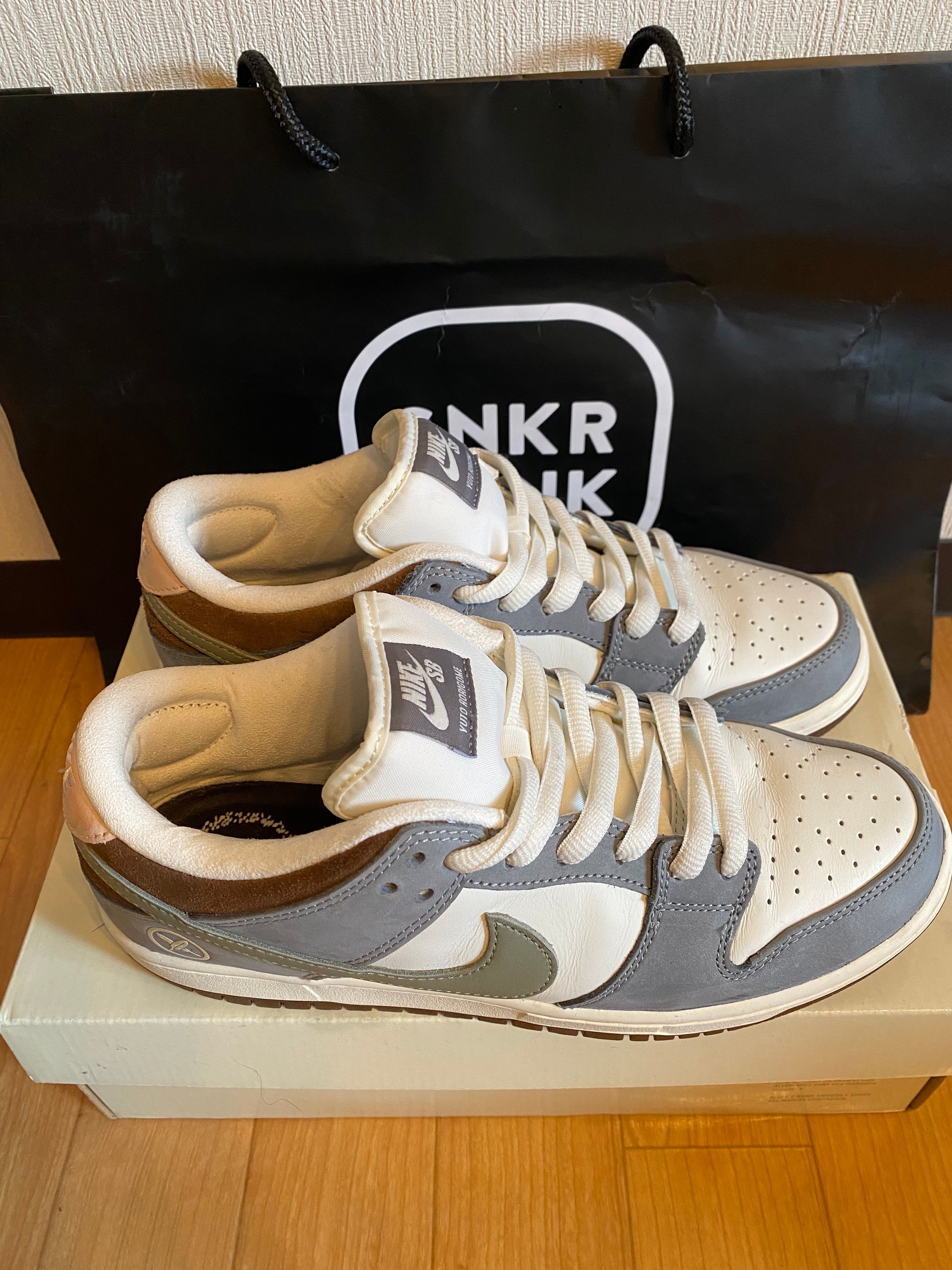 堀米 雄斗(Yuto Horigome) × Nike SB Dunk Low Pro QS "Wolf Grey"