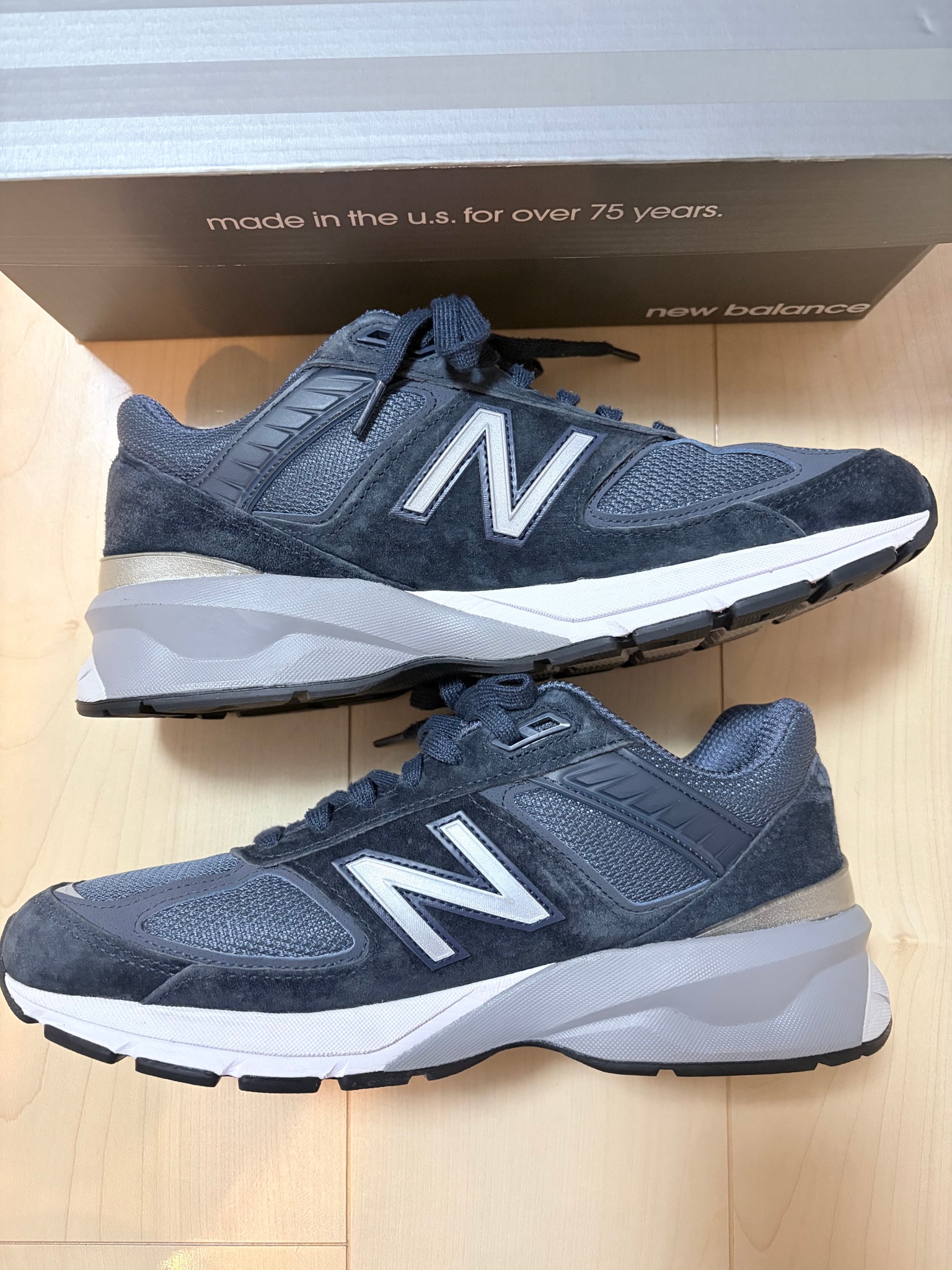 New Balance 990V5 "Navy/Silver"
