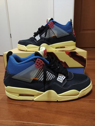 UNION × NIKE AIR JORDAN 4 "OFF NOIR"