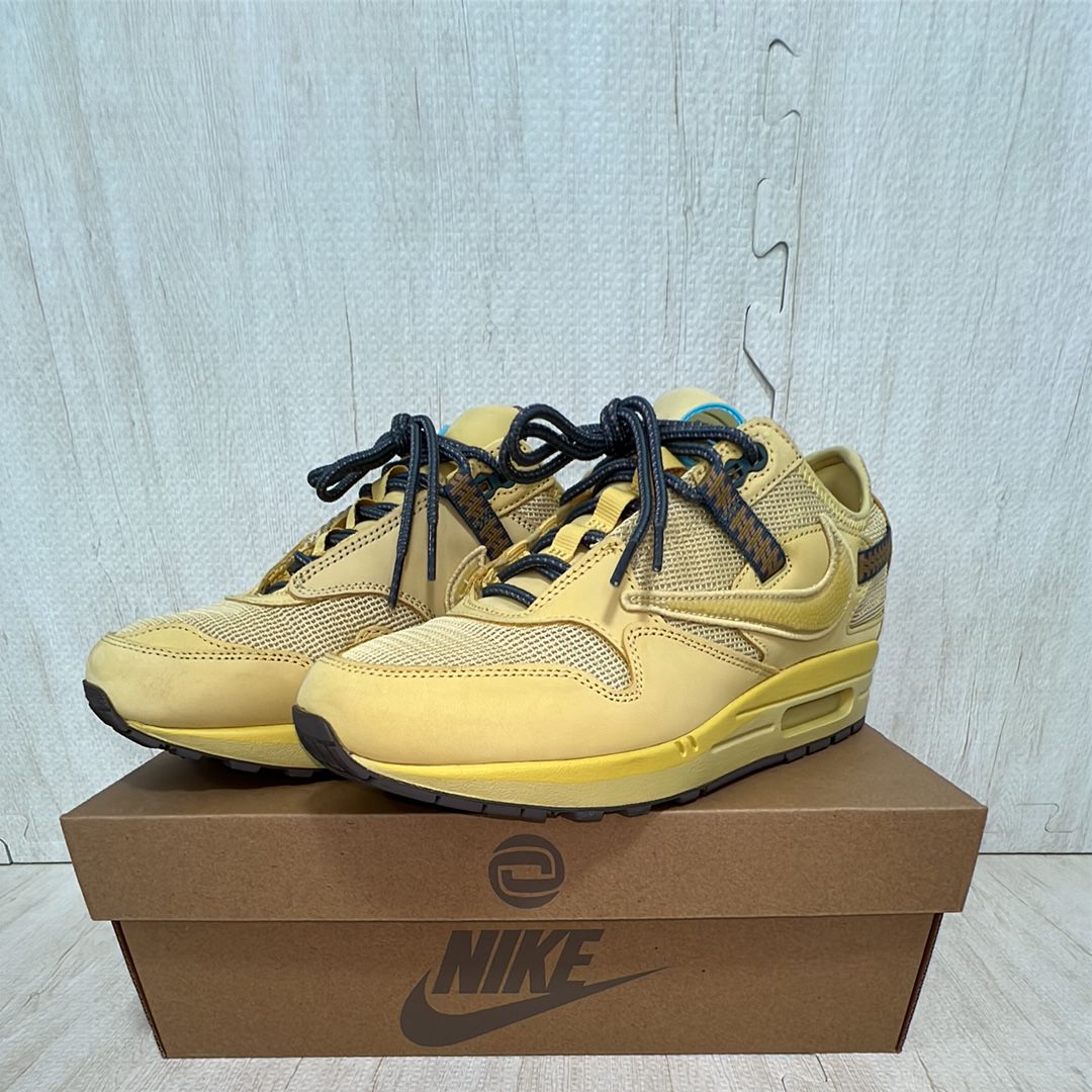 Travis Scott × Nike Air Max 1 "CACT.US Gold"