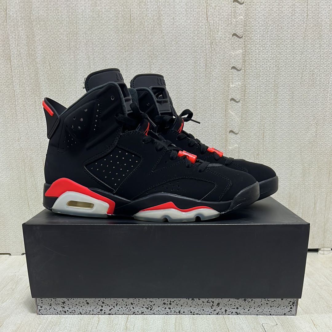 エアジョーダン6 ブラック　27cm Nike Air Jordan 6 Retro OG 