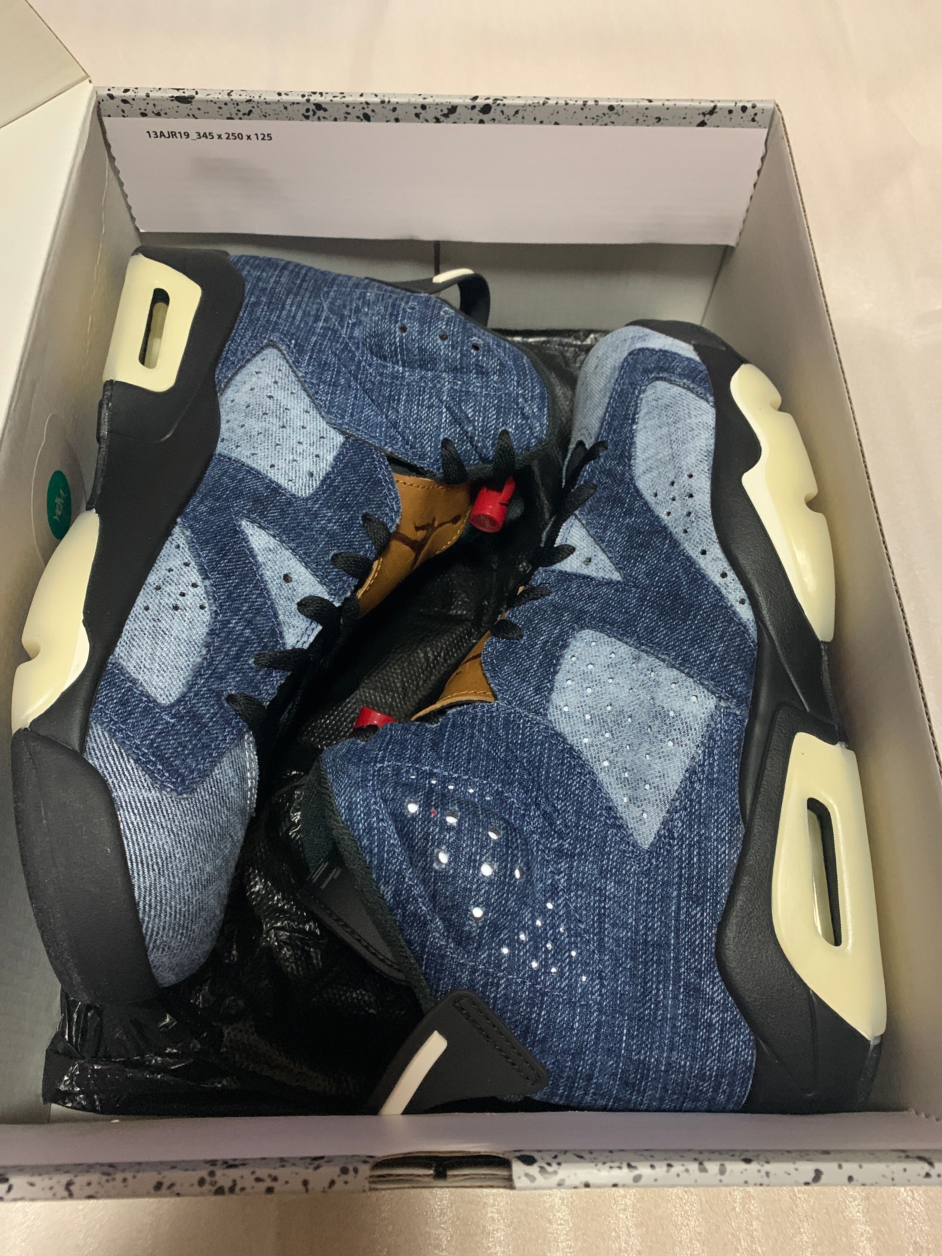 NIKE AIR JORDAN 6 "WASHED DENIM"