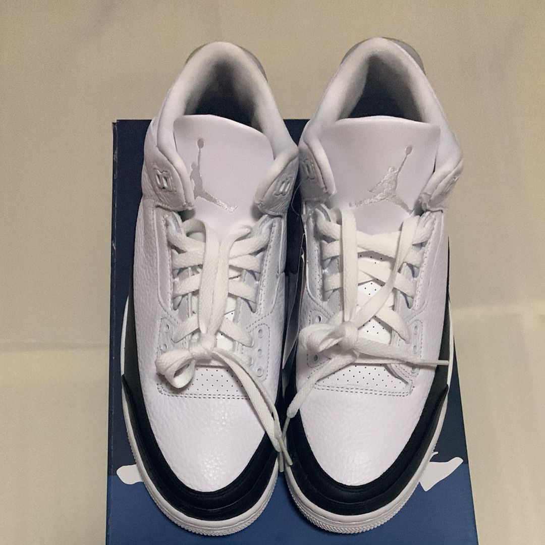 Fragment × Nike Air Jordan 3 "White/Black"