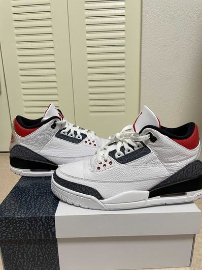 Nike Air Jordan 3 Retro SE-T CO JP "Fire Red Denim"