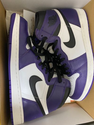 Nike Air Jordan 1 Retro High OG "Court Purple White/Black" (2020)