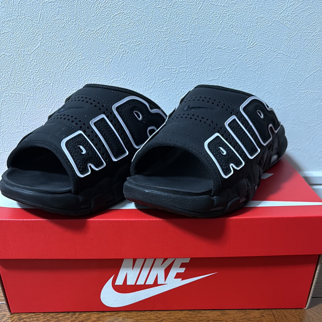 Nike Air More Uptempo Slide "Black" (DV2132-001/DV2137-001)