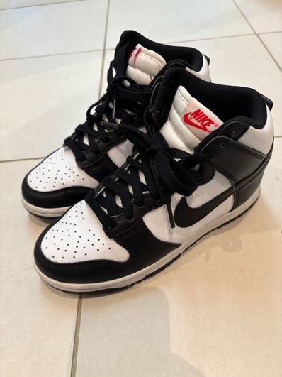 Nike Women's Dunk High "Black and White"