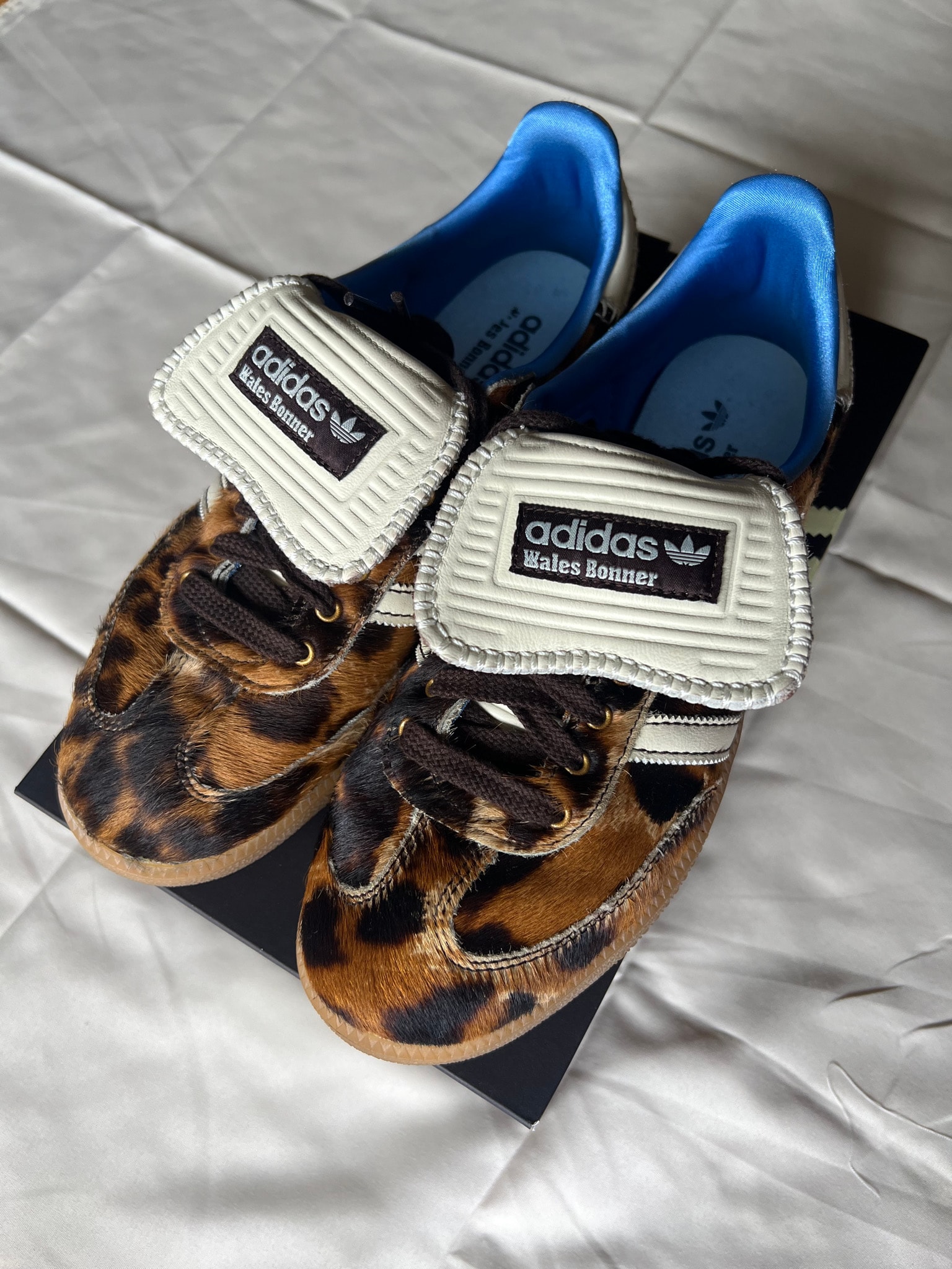 Wales Bonner × adidas Samba Pony Leo Low "Dark Brown/Cream White"