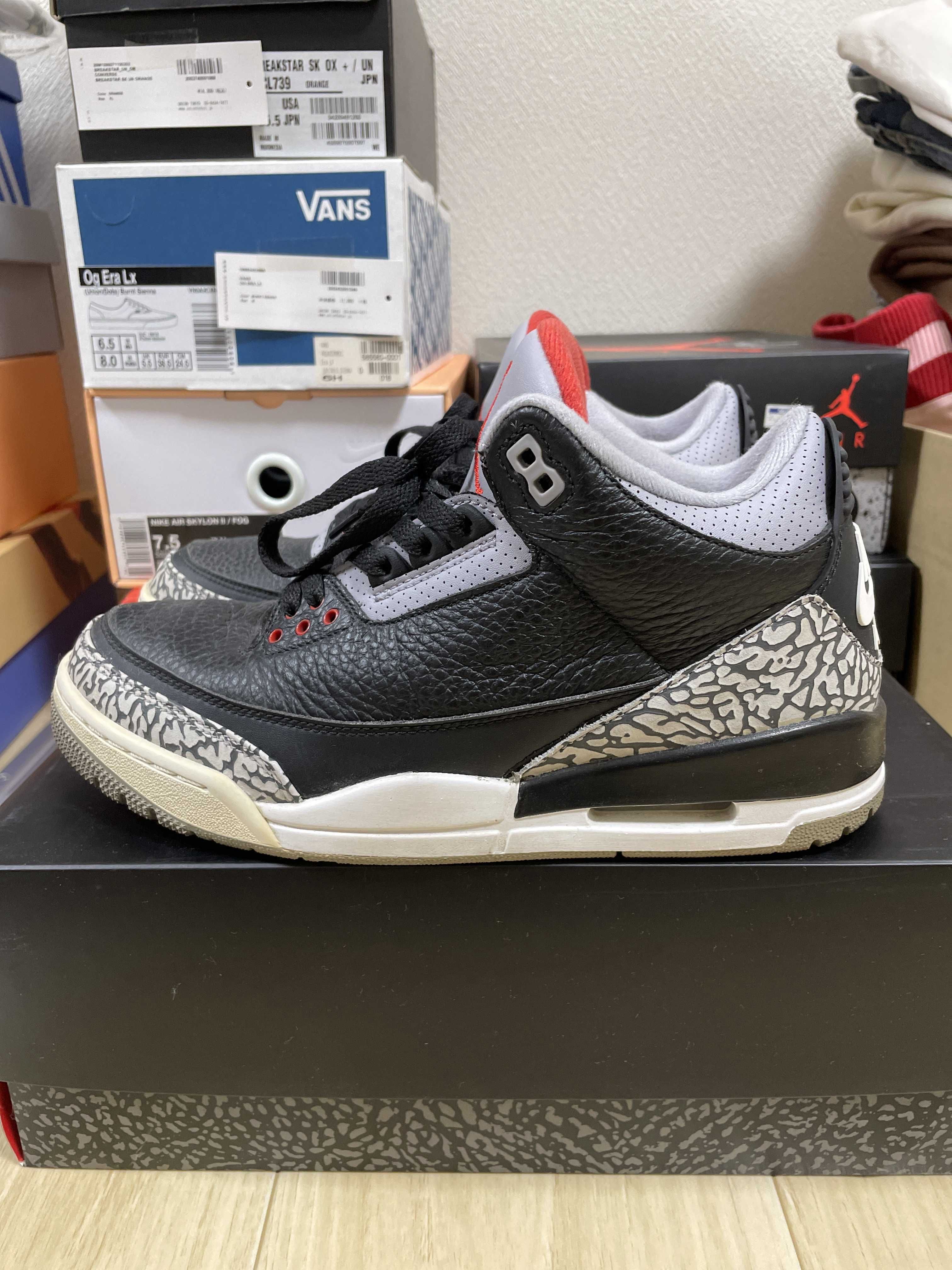 Nike Air Jordan 3 Retro OG "Black Cement" (2018)