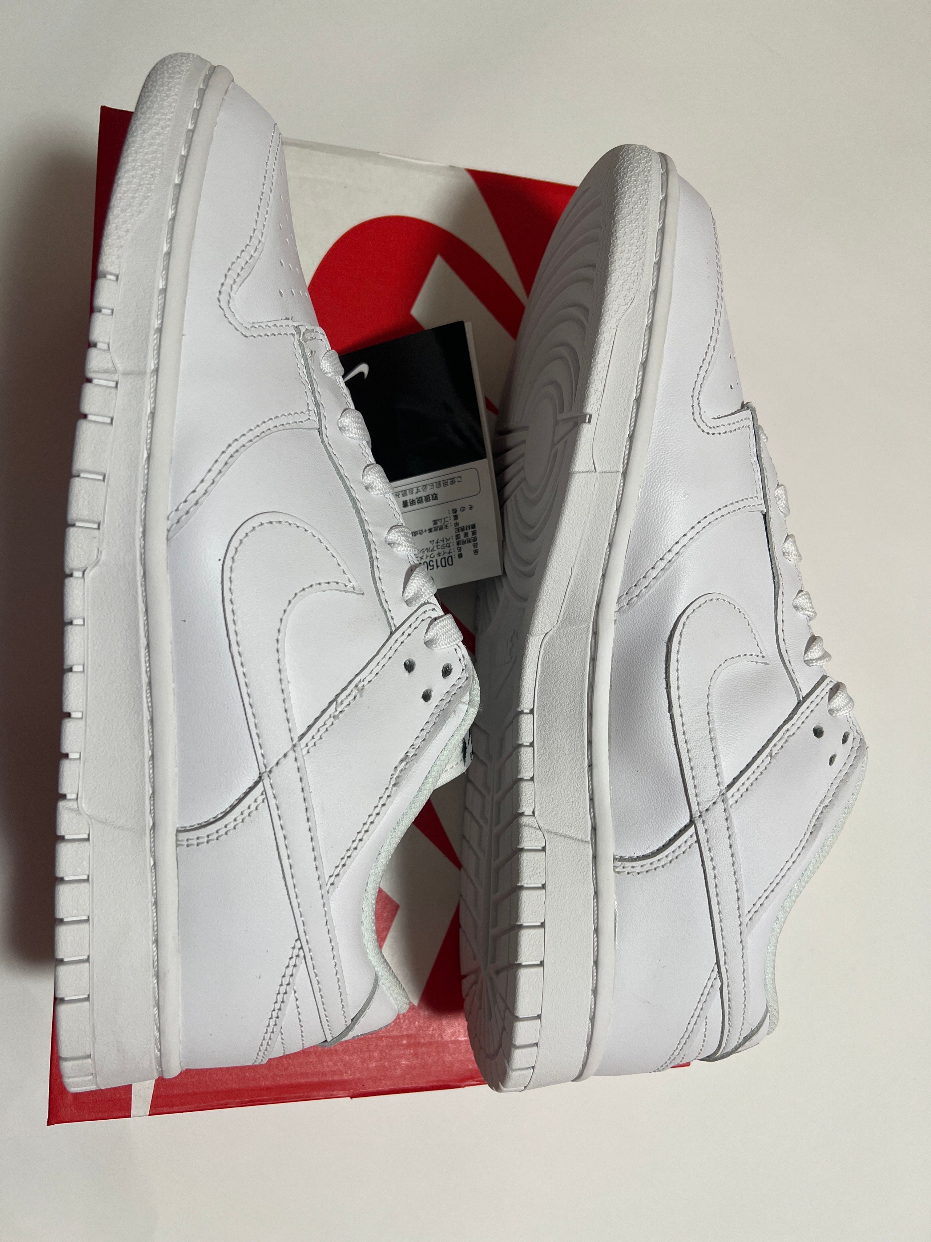 Nike Women's Dunk Low "Triple White"