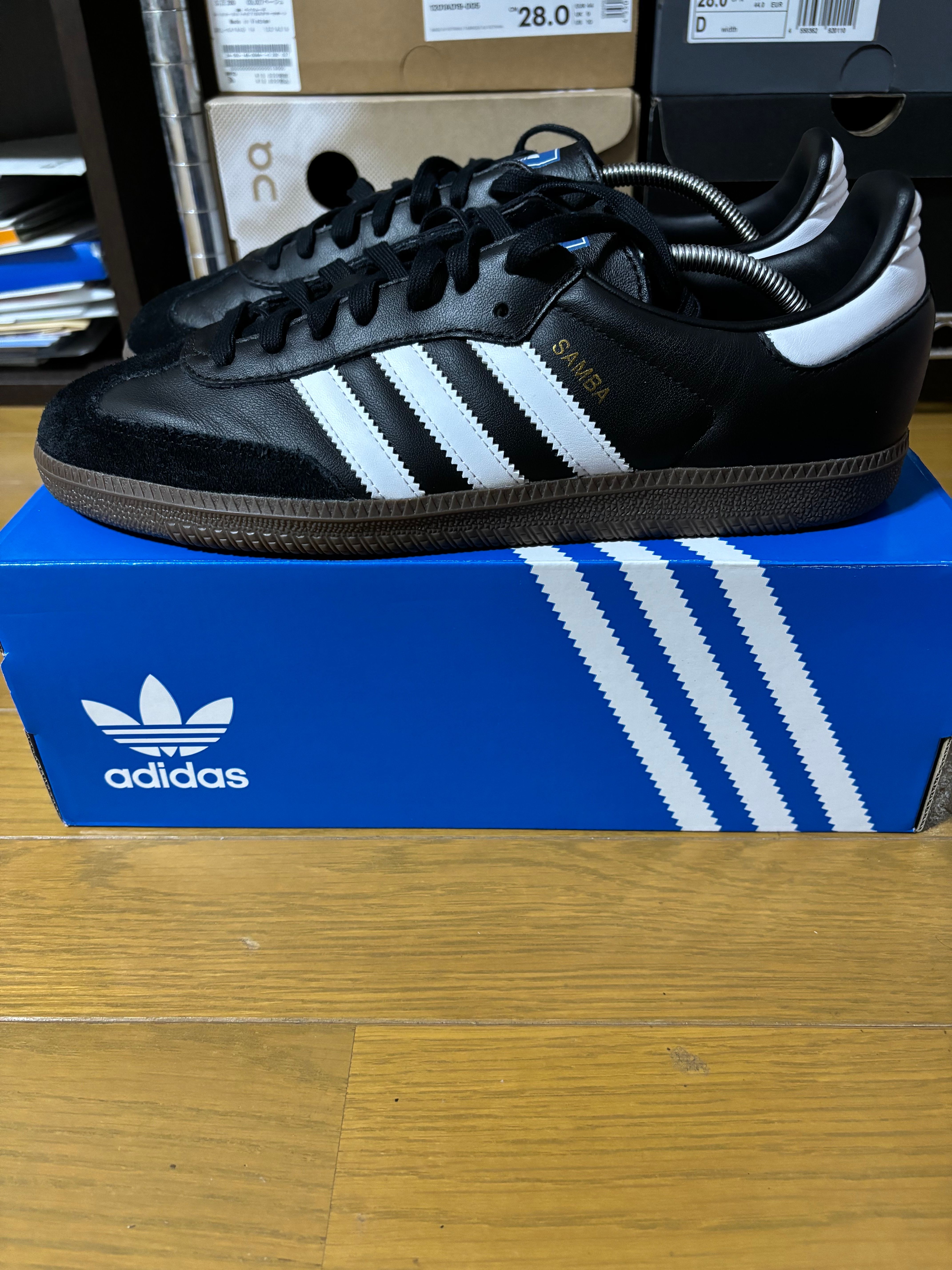 adidas Samba OG "Core Black/Cloud White/Gum"