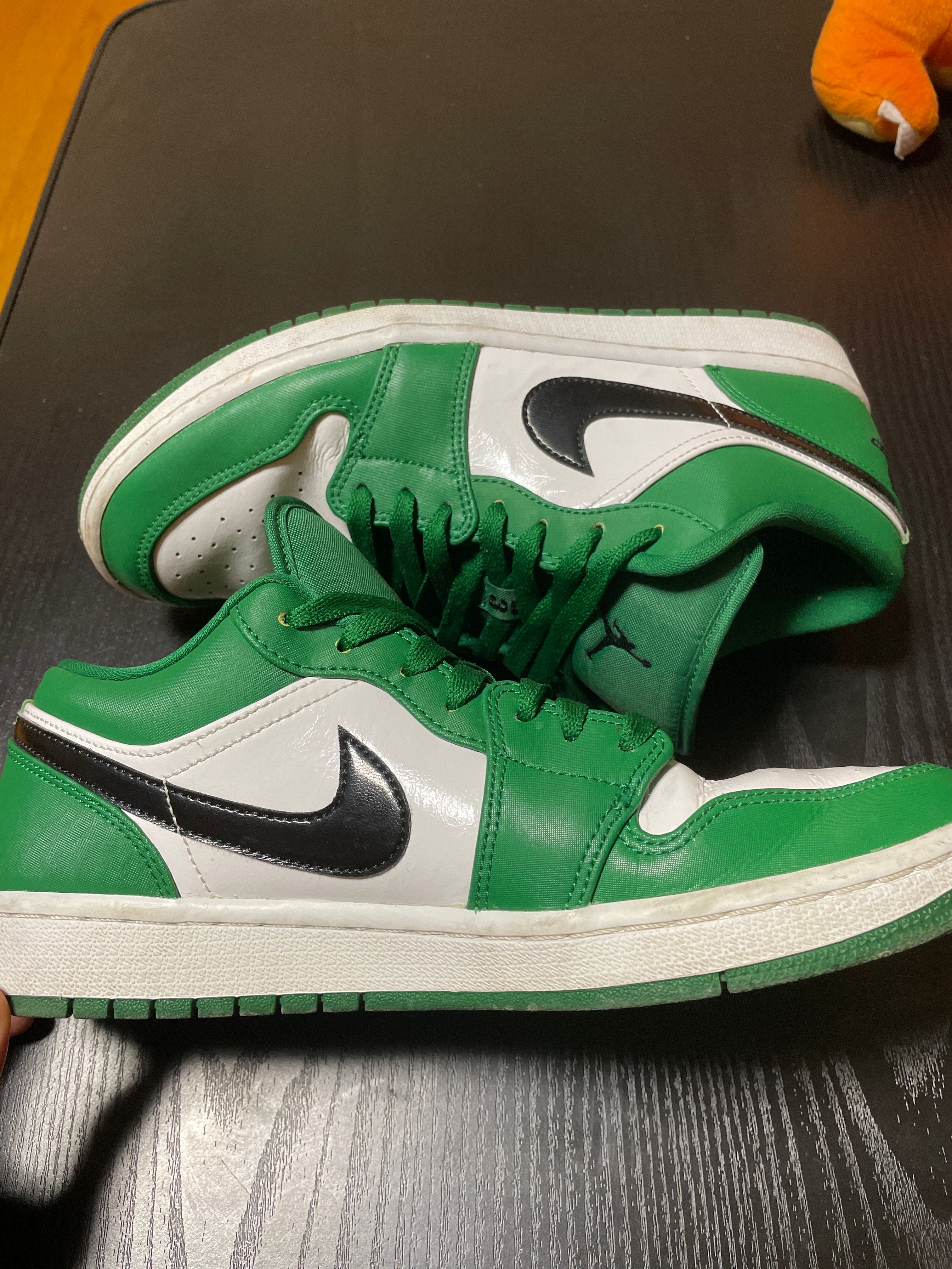 NIKE AIR JORDAN 1 LOW "PINE GREEN/WHITE"