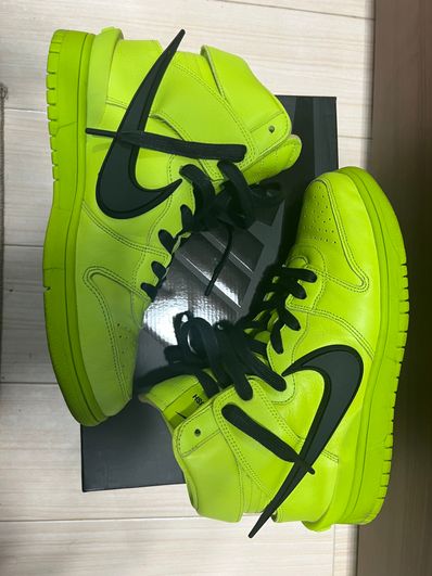 AMBUSH × NIKE DUNK HIGH "FLASH LIME"