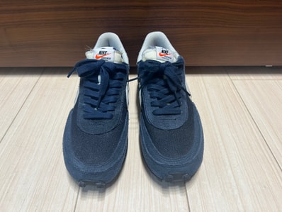 fragment design × sacai × Nike LD Waffle "Blackended Blue"