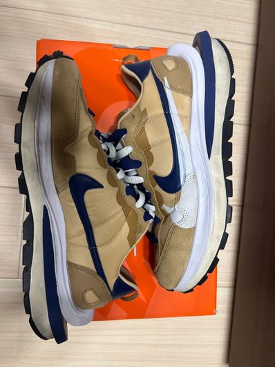 Sacai × Nike Vapor Waffle "Sesame And Blue Void"