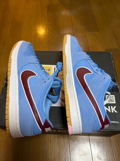 Nike SB Dunk Low Pro "Philadelphia Phillies/Valor Blue and Team Maroon"