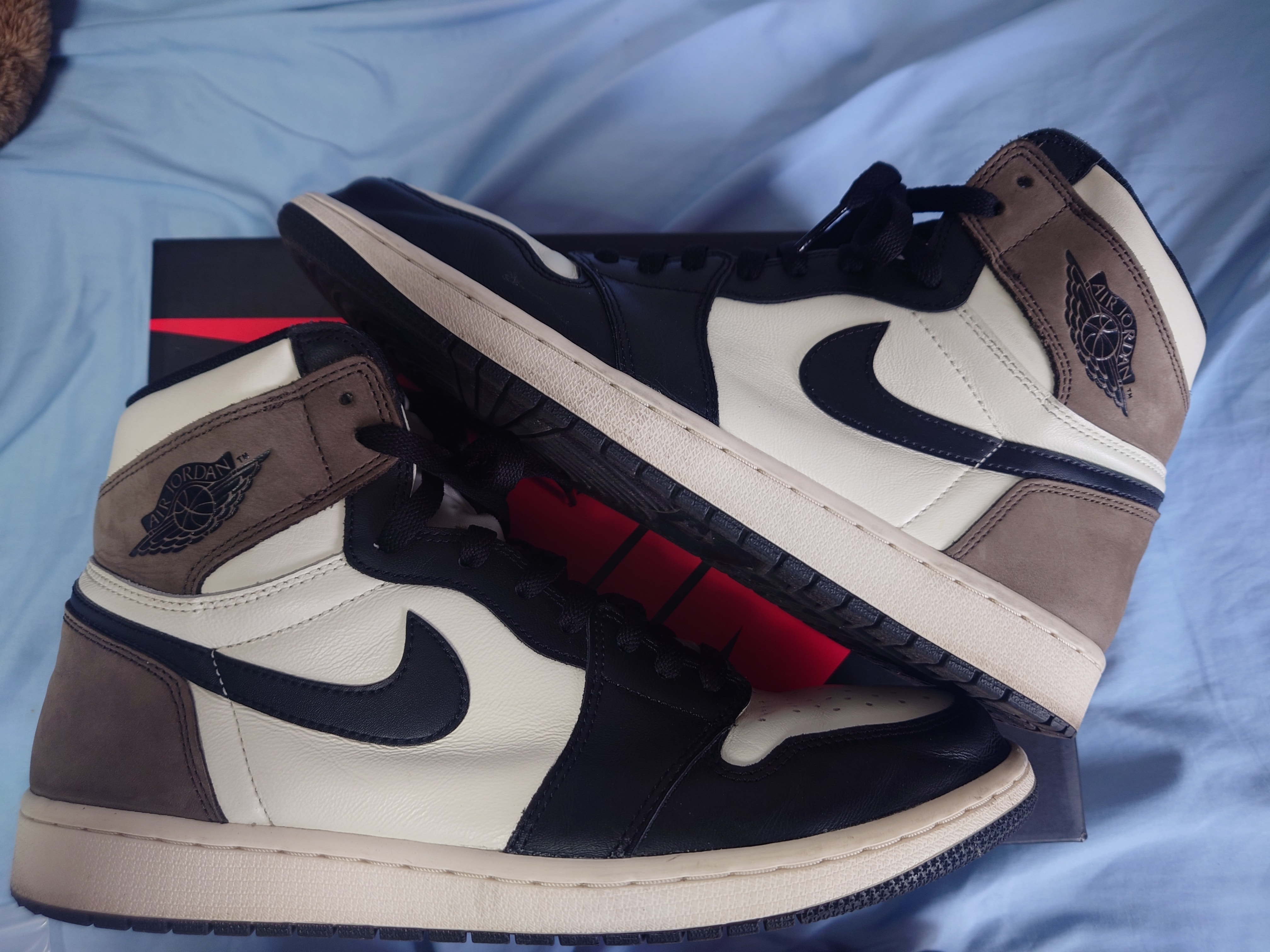 Nike Air Jordan 1 High OG "Sail/Dark Mocha/Black"