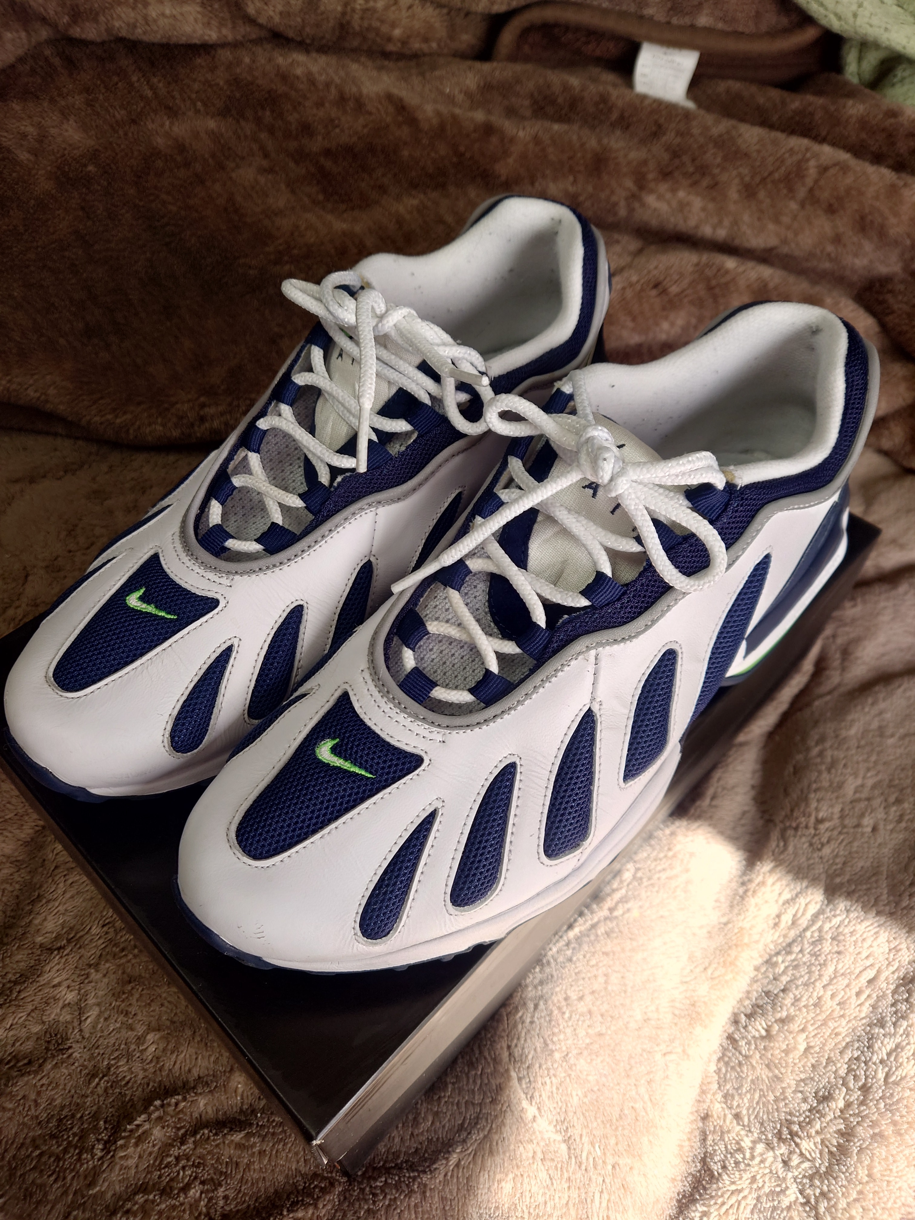 ナイキ エアマックス 96 XX "オブシディアン/スクリーム グリーン"