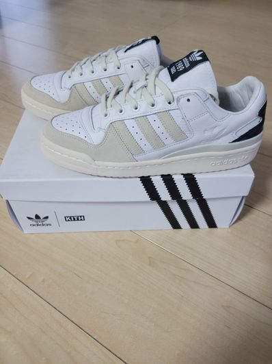 KITH × adidas Forum Low "White/Black"