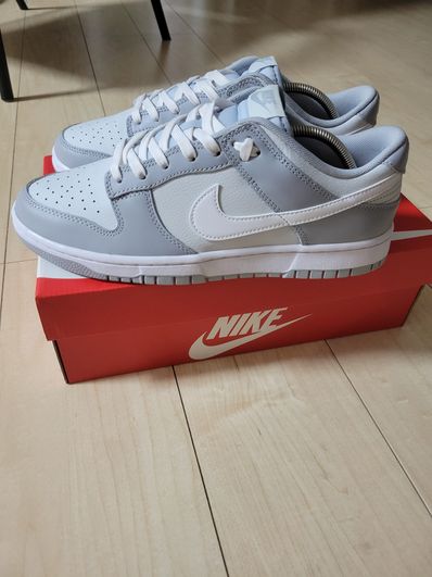 Nike Dunk Low "Pure Platinum/White/Wolf Gray"