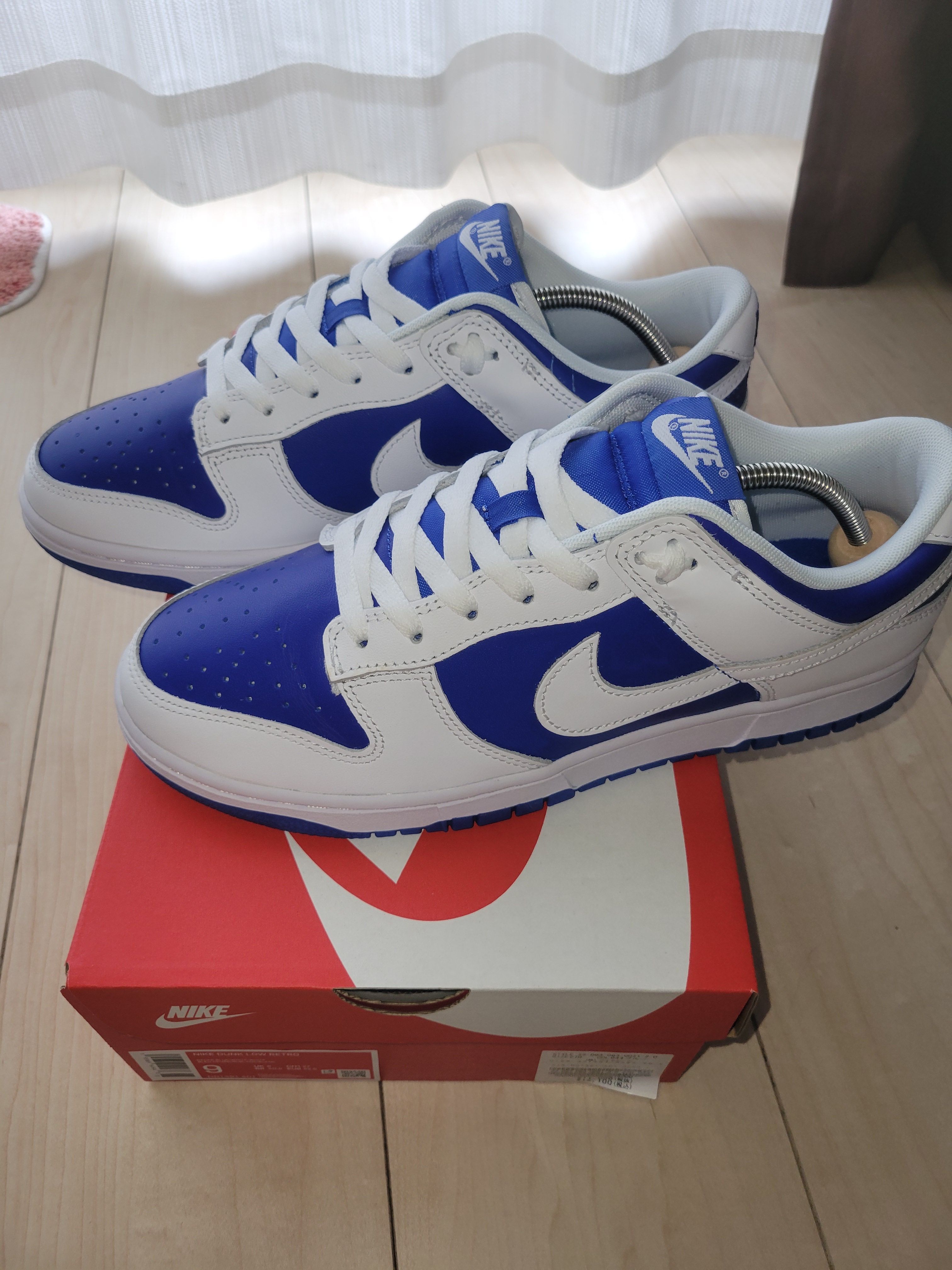 Nike Dunk Low Retro "Racer Blue and White"