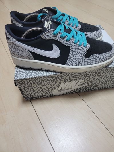 Nike Air Jordan 1 Retro Low OG "Black Cement"