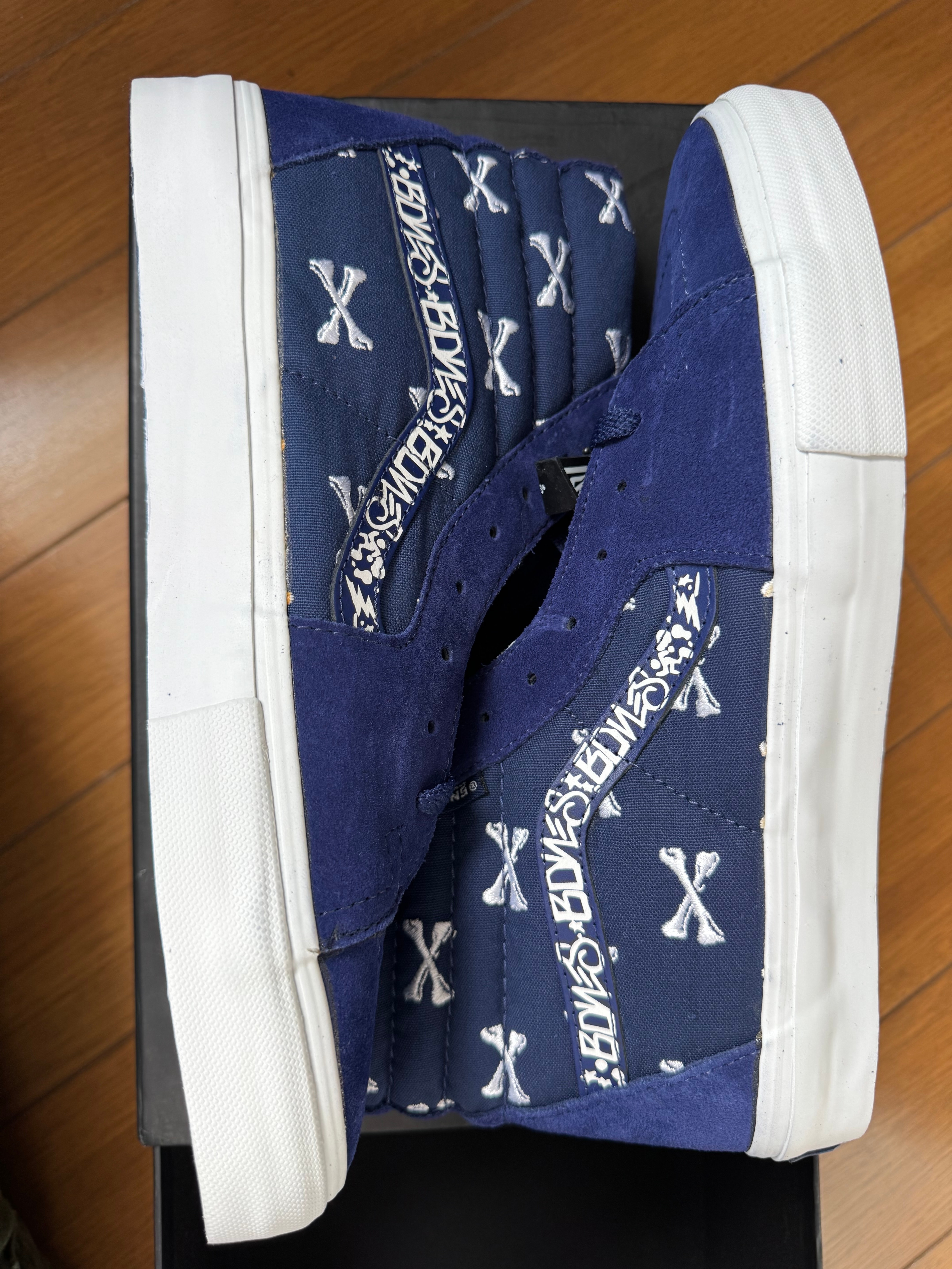 Wtaps × Vans Sk8-Hi S Original "Crossbones Navy"