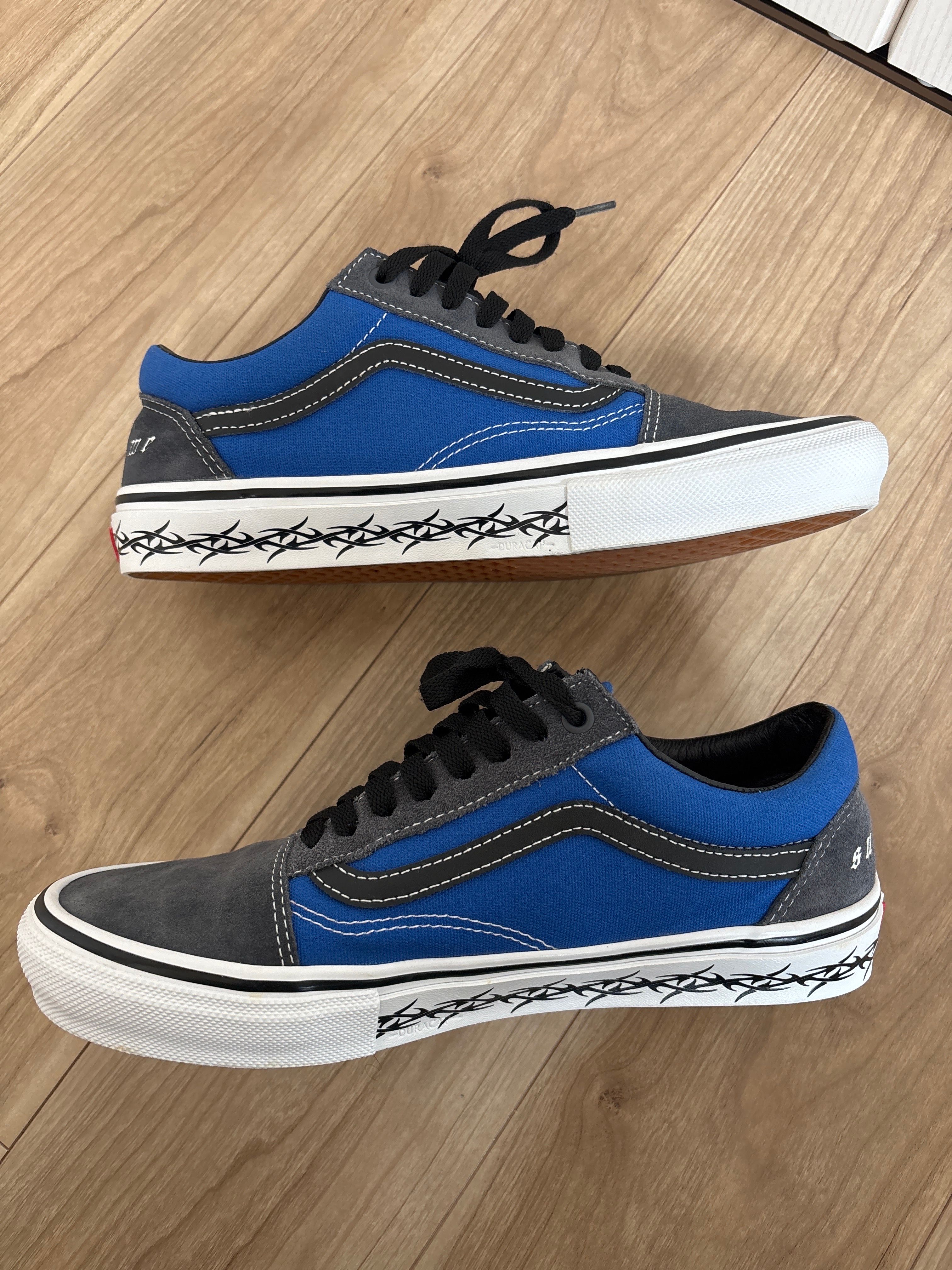  Supreme × Vans Old Skool "Blue"