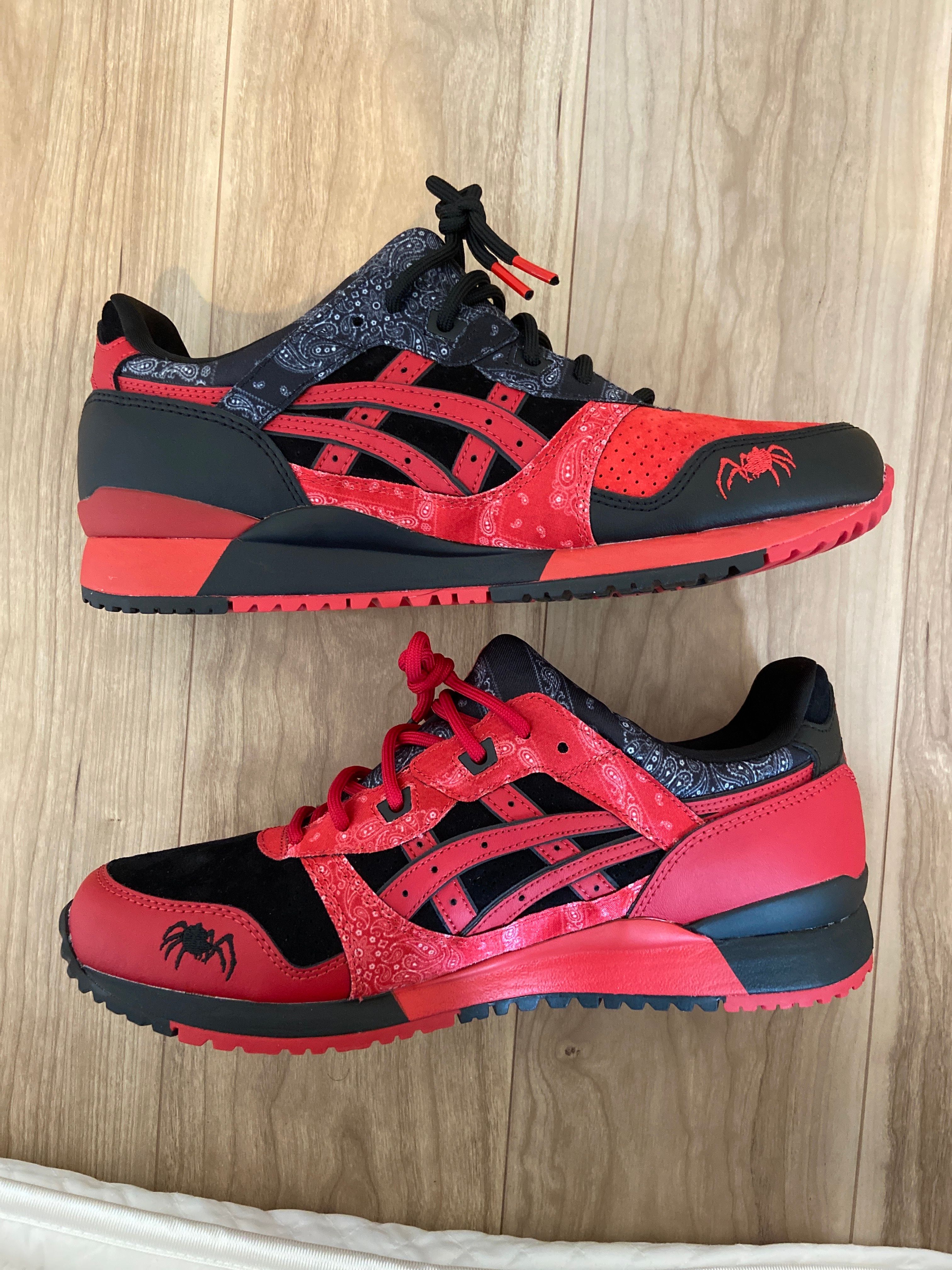 Red Spider × Asics Gel-Lyte 3 "Red/Black"