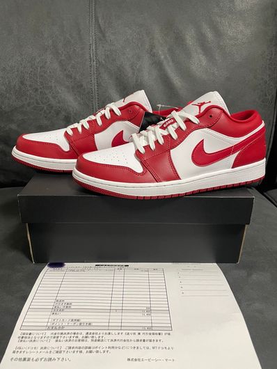 Nike Air Jordan 1 Low "Gym Red/White"