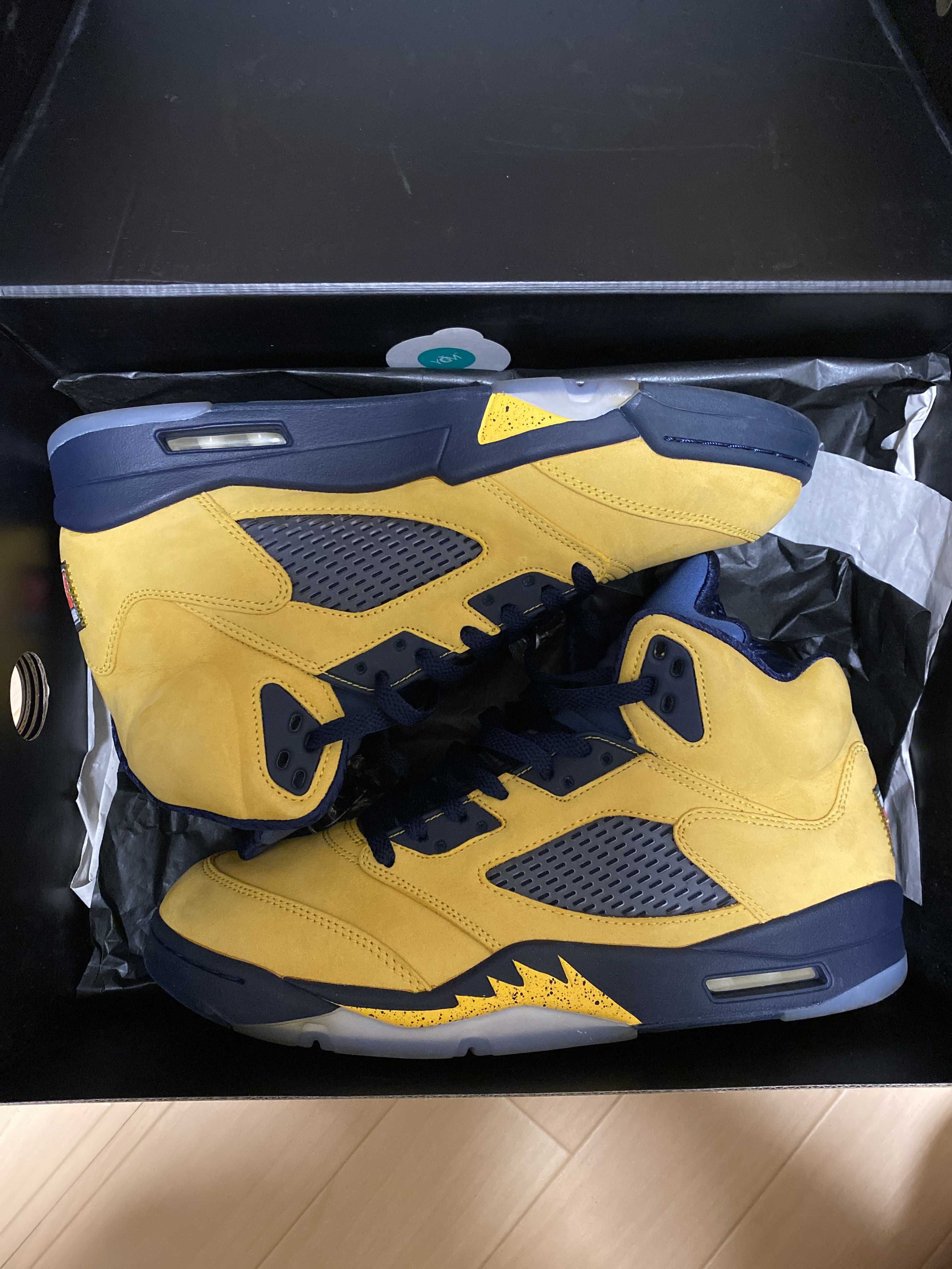 NIKE AIR JORDAN 5 "MICHIGAN"
