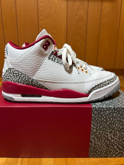 Nike Air Jordan 3 "Cardinal Red"