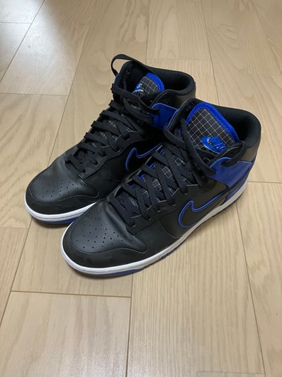 Nike Dunk High "Blue Camo"