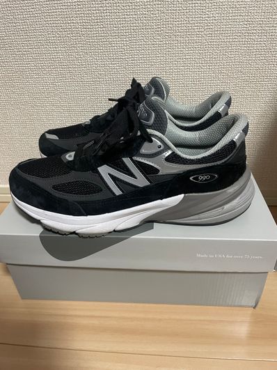 New Balance 990V6 "Black" (Heel NB Logo)