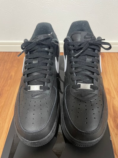 Supreme × Nike Air Force 1 Low "Black/White"