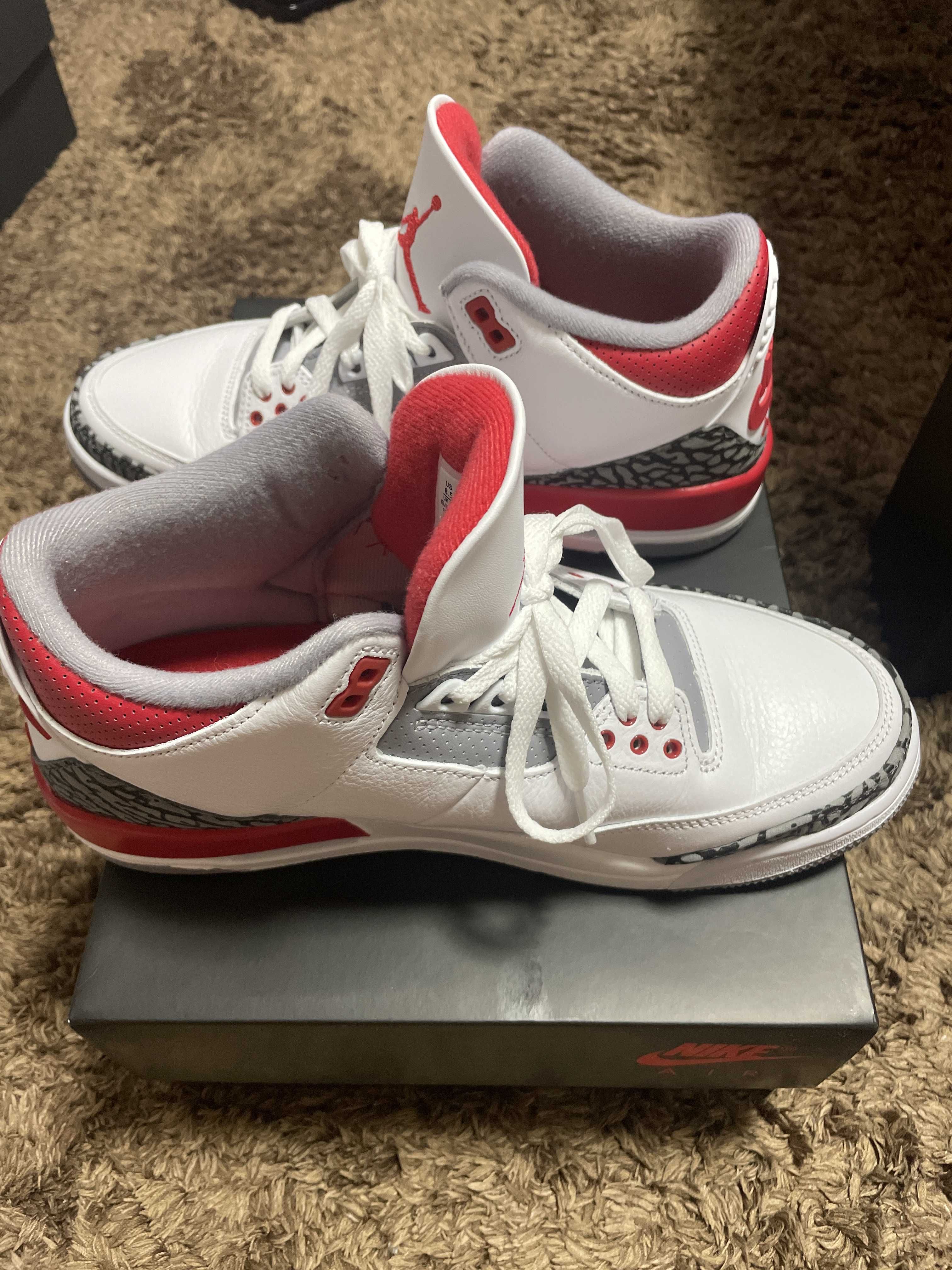 Nike Air Jordan 3 Retro OG "Fire Red" (2022)