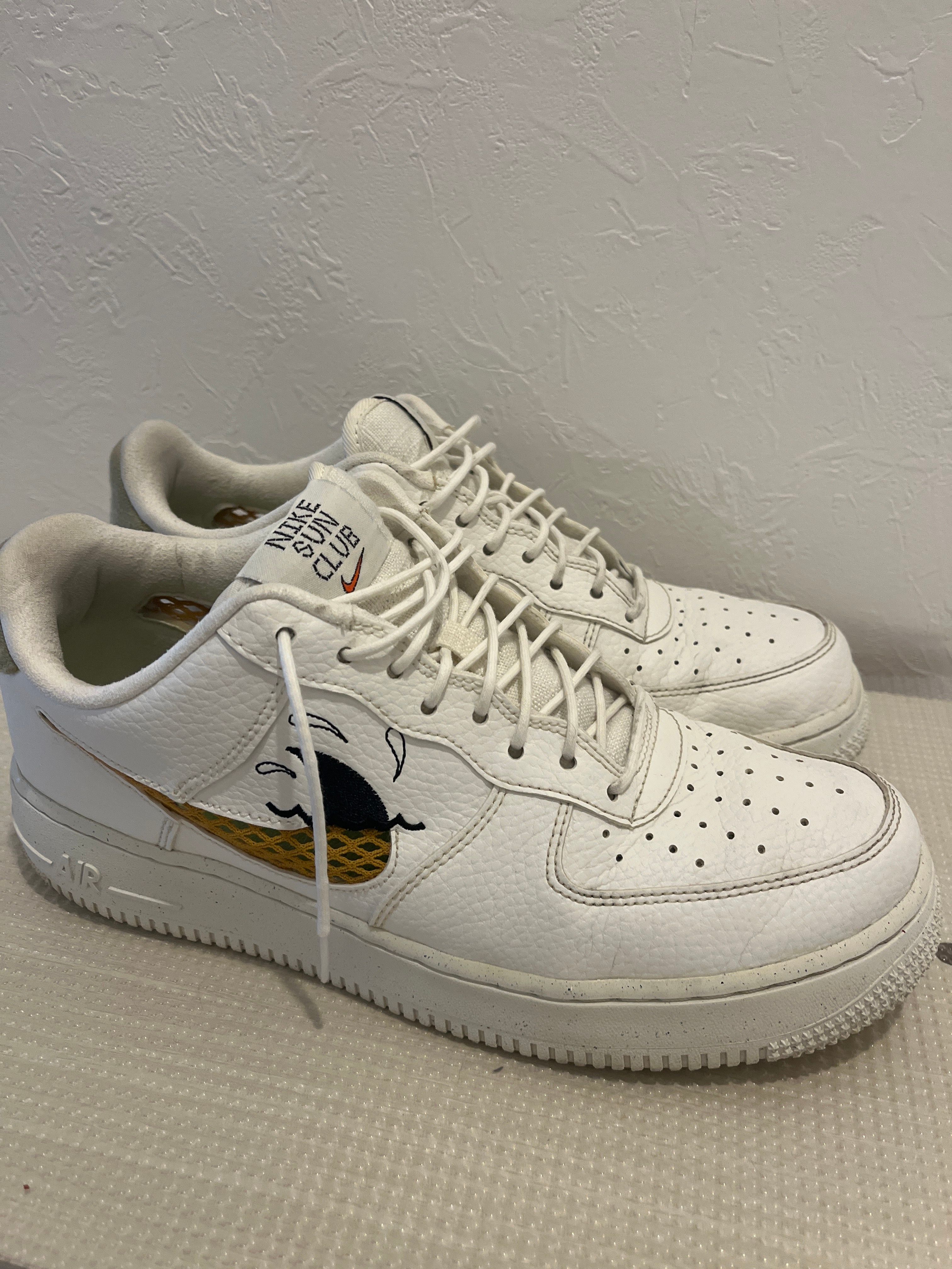 Nike Air Force 1 Low Sun Club "White/Yellow"